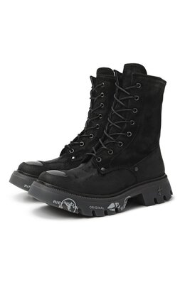 Premiata: Чёрные ботинки 