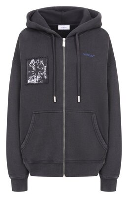 Off-White: Хлопковая толстовка 