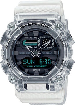 Японские наручные мужские часы Casio GA-900SKL-7A. Коллекция G-Shock w235560