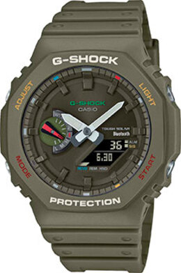 Японские наручные мужские часы Casio GA-B2100FC-3A. Коллекция G-Shock w245730