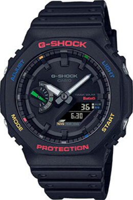 Японские наручные мужские часы Casio GA-B2100FC-1A. Коллекция G-Shock w245729