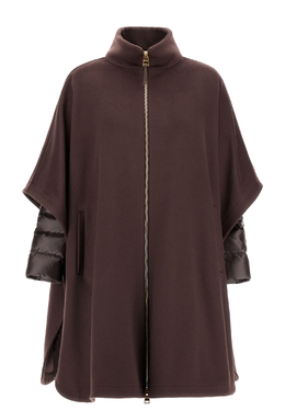 HERNO: Коричневое пальто 