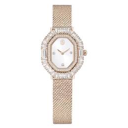 Swarovski Matrix Quartz Crystal Silver Dial Ladies Watch 5732501