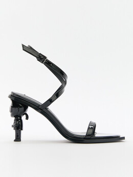 Karl Lagerfeld: Чёрные босоножки 