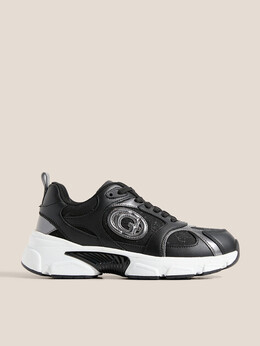 Guess: Чёрные кроссовки 