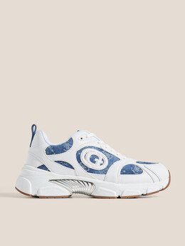 Guess: Белые кроссовки 