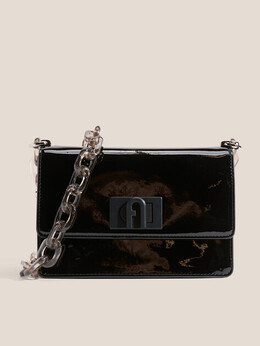 Furla: Чёрная сумка 