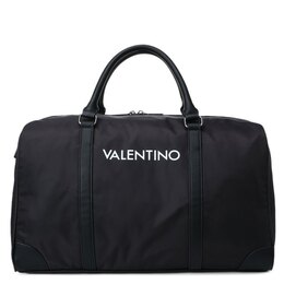 Valentino: Чёрная дорожная сумка 