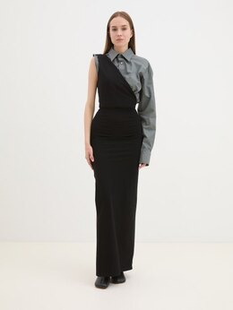 Mm6 Maison Margiela: Чёрное платье 