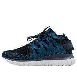 Кроссовки Adidas Tubular Nova Primeknit 'Mineral Green', синий (размер RU 41) s74916 | cdek_stock