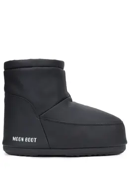 MOON BOOT: Чёрные угги 