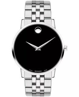 Мужские часы Swiss Museum Classic с браслетом из нержавеющей стали, 40 мм Movado 6617014