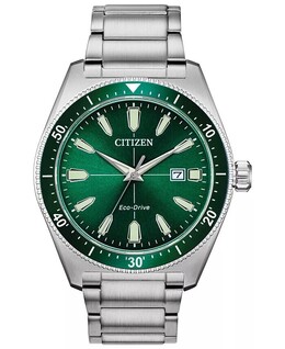 Мужские часы Eco-Drive Brycen с браслетом из нержавеющей стали, 43 мм Citizen 7812252