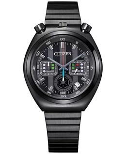 Мужские часы с хронографом «Звездные войны Дарт Вейдер», черные часы-браслет из нержавеющей стали, 38 мм Citizen 16091796