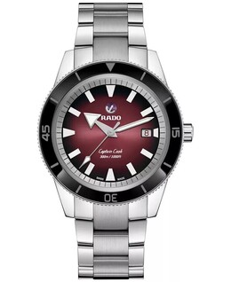 Мужские швейцарские автоматические часы Captain Cook с браслетом из нержавеющей стали, 42 мм Rado 13779355