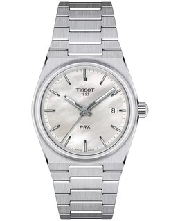 Женские швейцарские часы PRX с браслетом из нержавеющей стали, 35 мм Tissot 18427085