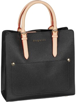 Сумка Bugatti Handtasche Ella Top Handle Large, черный 3038836 | schwarz