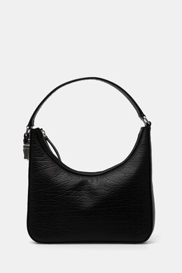 Кожаная сумка Rhea By Far, черный mwbsb027cl031bk001pl | czarny
