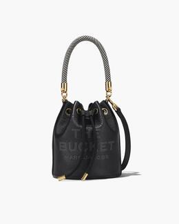 Кожаная сумка-ведро Marc Jacobs, черный h652l01pf22-001 | black