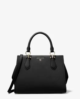 Кожаная сумка Marilyn, трансформируемая в сумку через плечо Michael Kors, черный 196163693248 | negro