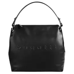 Сумка Bugatti с ручкой "DAPHNE", натуральная кожа, черный 2495873699 | schwarz