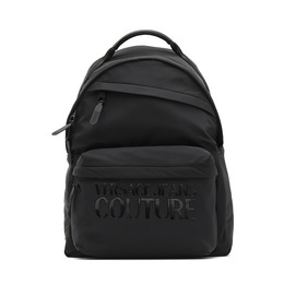 Рюкзак из полиэстера большого размера мужской черный Versace 74ya4b90-zs394-899