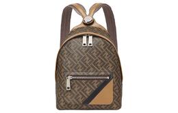 Хлопковый рюкзак Trumpets мужской коричневый Fendi 7vz077-a9xs-f1ikc