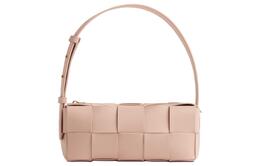 Сумка через плечо Brick Cassette Intrecciato из овечьей кожи портативная женская лотосово-розовая Bottega Veneta 729166vmay16917