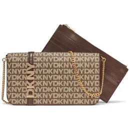 Сумка DKNY Avril SM Flap, коричневый 142259085 | brown