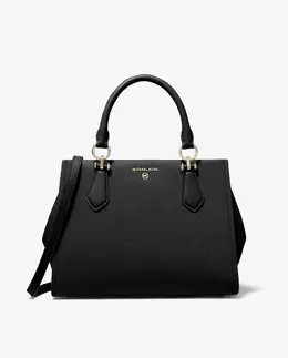 Кожаная сумка через плечо Marilyn, трансформируемая в плечо Michael Kors, черный 26386 | negro