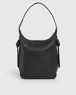 Женская сумка-ведро Caddy Code с одним отделением Pepe Jeans, черный a54999150 | negro