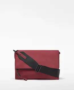 Средняя женская нейлоновая сумка через плечо Adolfo Dominguez, красный mp_0436790_212381753152 | rojo
