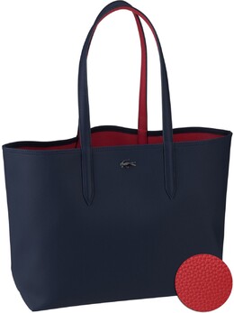 Сумка шоппер Lacoste Anna Shopping Bag 2142, цвет Peacoat/Salsa 3037019 | peacoat/salsa