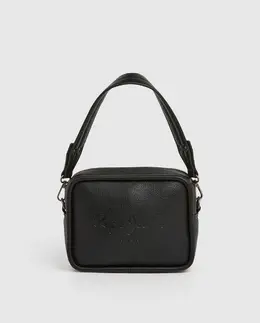 Женская сумка-ведро Bassy Code с центральным логотип Pepe Jeans, черный a54999082 | negro