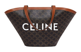 Celine Сумка-тоут Couffin Canvas с кожаной окантовкой 196262cyx-04lu