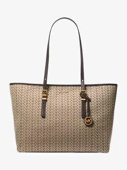 Сумка-тоут Quinn Canvas Michael Kors, Brown/Multi p113659759 | brown/multi