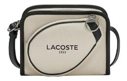 Lacoste Сумка через плечо из смесовой ткани, Ivory/Emerald Green nu4339tdf89 | ivory/emerald green