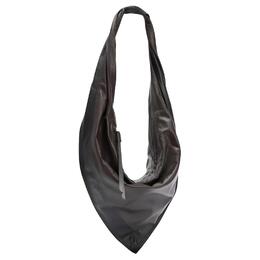 Lemaire Овчинный шарф-сумка маленький женский тёмный шоколад bg0156-ll0075-096