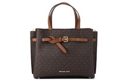 Michael Kors Кожаная сумка через плечо Эмилия 35f0gu5s3b-brown