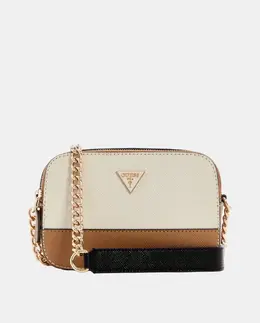 Сумка через плечо с двойной молнией Guess, бежевый a55603323 | beige