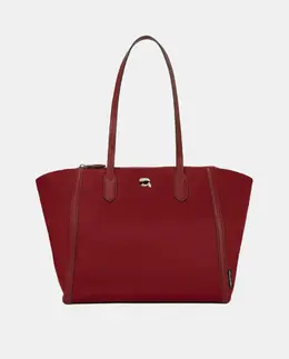 Большая сумка через плечо из полиамида с застежкой-молнией Karl Lagerfeld, бордовый a55600056 | burdeos