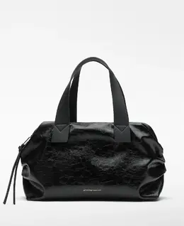 Большая женская сумка через плечо в стиле боулинг Twelve Adolfo Dominguez, черный mp_0436790_212572174152 | negro