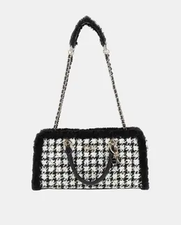 Сумка через плечо на застежке-молнии Guess, черный a55635741 | negro