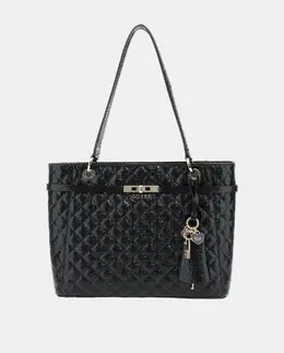 Сумка через плечо на застежке-молнии Guess, черный a55635685 | negro