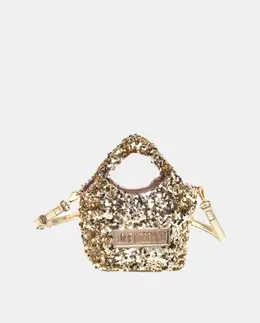 Мини-сумка с регулируемым плечевым ремнем Love Moschino, золотой a55896260 | oro