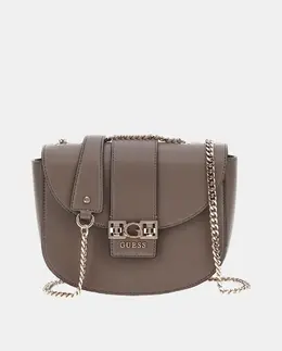 Сумка через плечо с магнитным застежкой Guess, светло-серый a55603291 | piedra