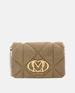 Сумка со съемным плечевым ремнем Love Moschino, бежевый a55309360 | beige