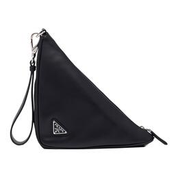 Prada Женская черная клатч из кожи наппа овчины 1ne039-2bya-f0002