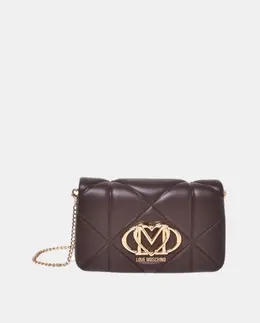 Сумка со съемным плечевым ремнем Love Moschino, коричневый a55309360 | marrón