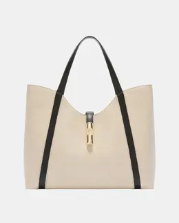 Сумка из хлопка и кожи с клапаном Furla, мультиколор a54181773 | multicolor